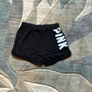 PINK black shorts small